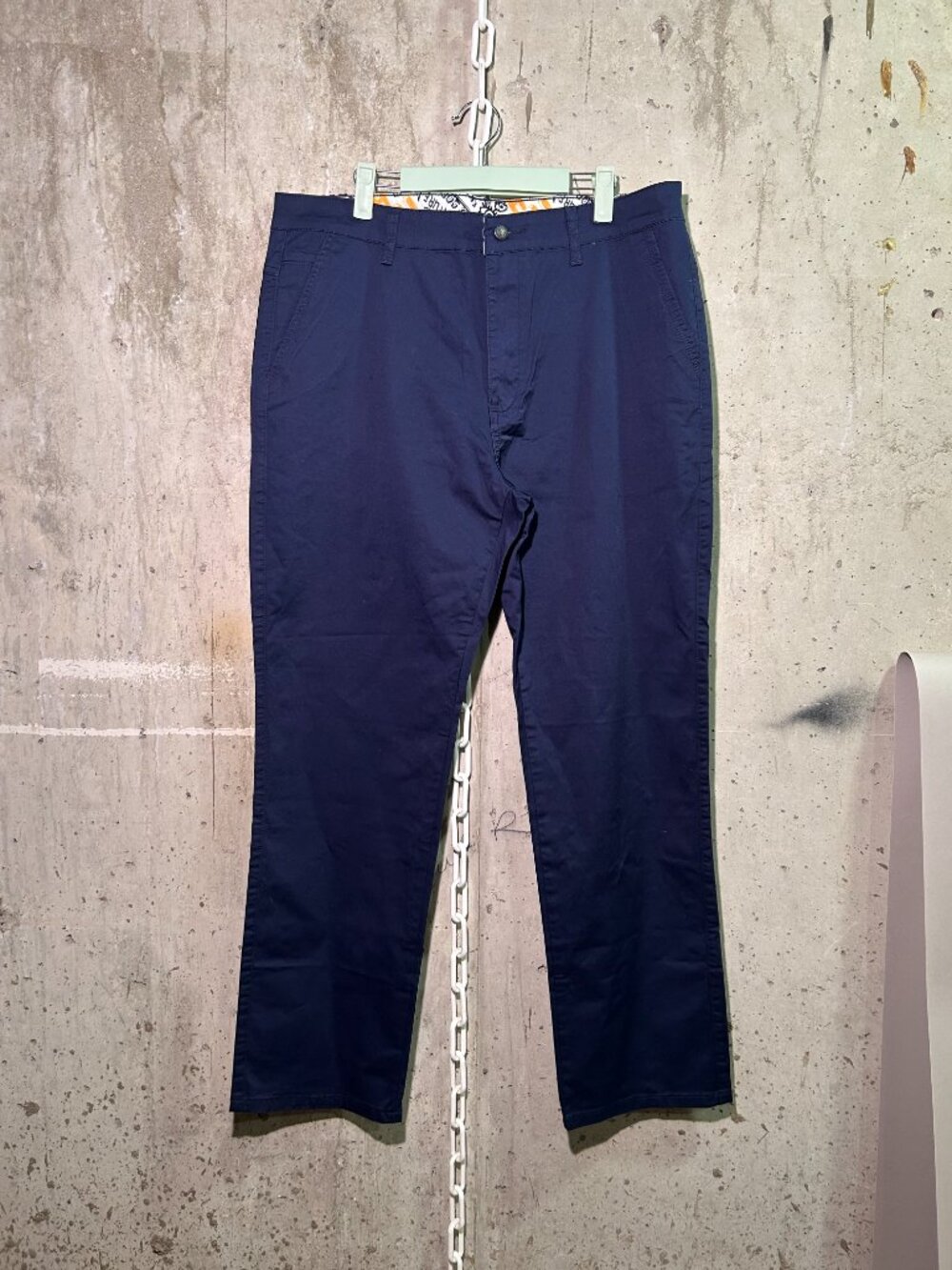 Men's Navy Dress/Chino Pant